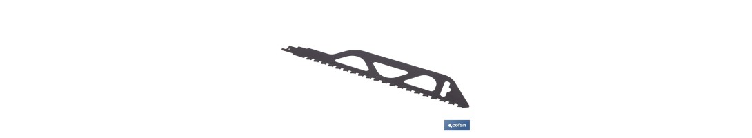 Hoja de sierra de sable para metal duro y materiales de construcción | Uso profesional y alta resistencia