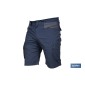 Bermudas de trabajo modelo Tyr en azul marino y gris | Elásticas, ligeras con múltiples bolsillos y protección lumbar| Material