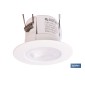 Downlight LED estanco 6 W 600 lúmenes | Con 3 CCT, ahorro de energía y larga duración | IP65 resistente al agua y polvo
