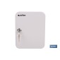 Armario metálico para llaves con cerradura | Incluye 2 llaves y kit de fijación | Disponible para 20, 40, 60 y 80 llaves