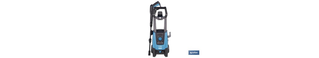 REACONDICIONADO - Limpiadora de alta presión 1600 W con caudal máximo de 420 l/h | Presión máxima 130 bares | Sistema TSS