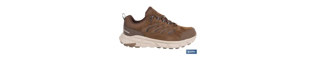 Zapatilla de trekking impermeable Infanto | Piel de serraje con suela de Phylon y TPR | Disponible desde la talla 39 hasta la 4