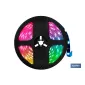 Tira de luz LED con mando a distancia | Iluminación LED RGB 12 V, IP65 con controlador y adaptador | Longitud: 3 metros