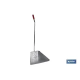Recogedor Metálico Extra | Modelo Tamar | Metal Galvanizado | Con Mango