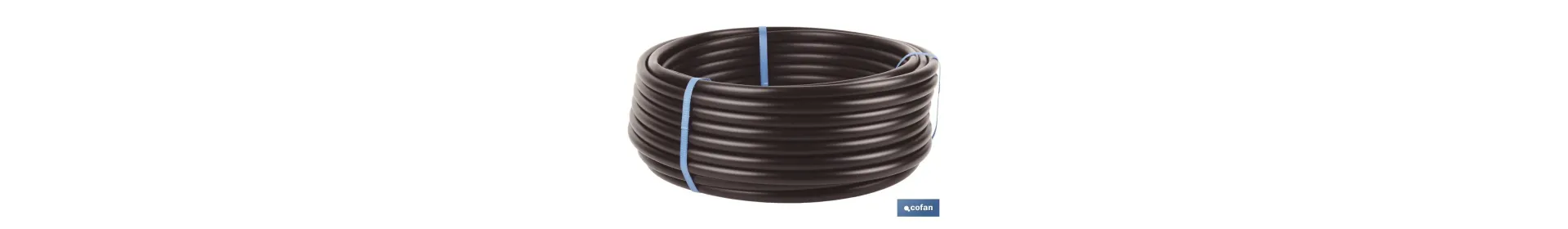 Tubo de riego por goteo (no incluye goteros) | Material resistente a la intemperie | Ideal para jardinería y agricultura
