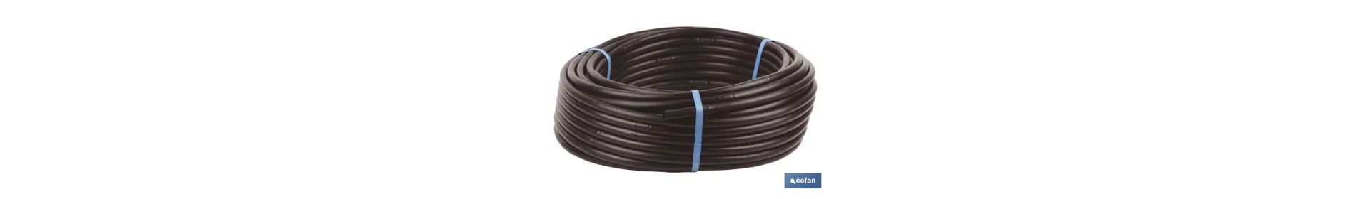 Tubo de riego por goteo con goteros | Material resistente a la intemperie | Ideal para jardinería y agricultura