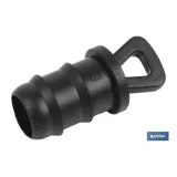 Tapón final de línea para goteo | Recomendado para mangueras de riego | Fácil montaje e instalación