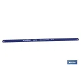 Hojas de sierra bimetálicas de 24TPI |  Resistente al desgaste | Medida: 300 x 13 x 0,65 mm
