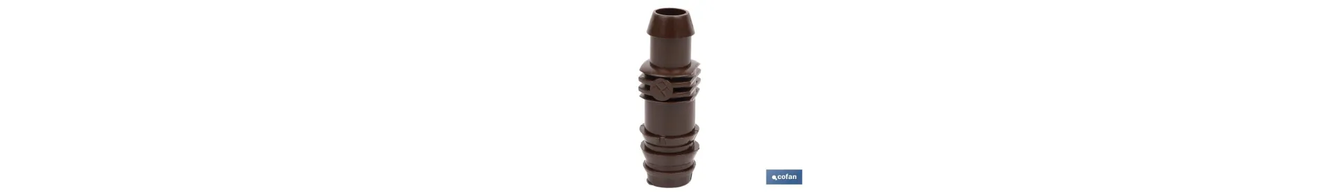 Toma inicial para sistema de riego y aspersión | 16 mm de diámetro | Conexión sencilla | Ideal para agricultura y jardinería
