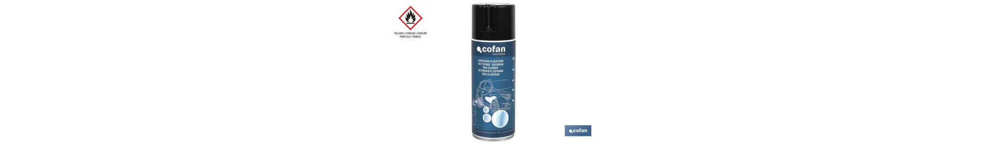 Limpiador de alquitrán en spray 400 ml | Elimina residuos de alquitrán | Ideal para talleres de carrocería