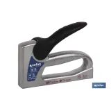 Grapadora manual profesional dúo | Para grapas nº 53 y nº 13 de 4, 6, 8 y 10 mm de longitud