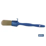 Brochas Prensadas con colgador lateral | Brocha con recorte clásico para pintor | Diferentes medidas