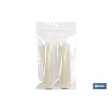 Recambios de mini rodillos en velour (terciopelo) | Pack de 2 unidades | Diferentes medidas