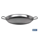 Paellera de Acero Pulido | Diferentes medidas | Paellera Tradiconal | Paellera con 2 Asas | Varios Diámetros
