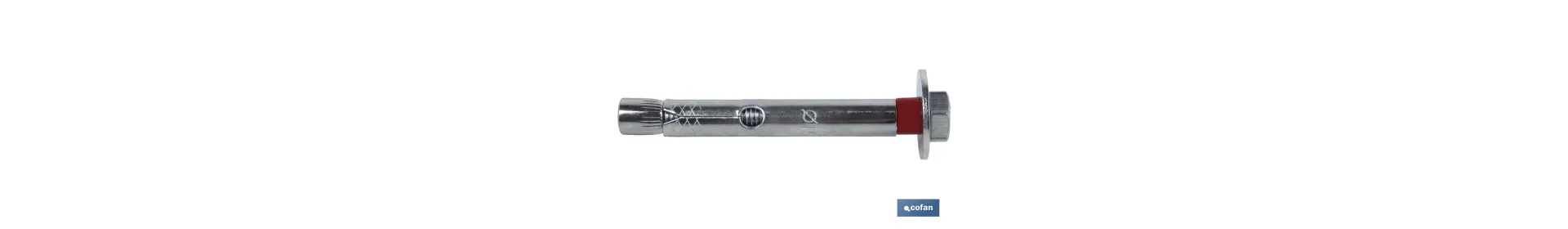 Anclaje metálico con tornillo hexagonal | Con arandela DIN 9021 | Medidas desde Ø 6 hasta Ø 16 mm