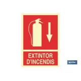 Extintor D\\\"incendis Abajo