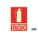 Señal Extintor en catalán