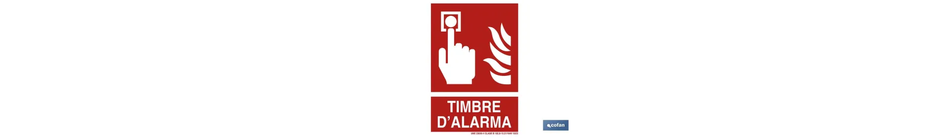 Timbre D\\\"Alarma