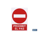 Prohibit el pas