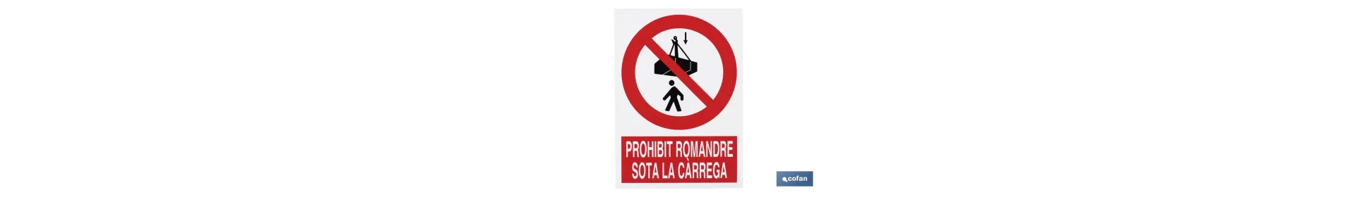 Prohibit romandre sota la carrega