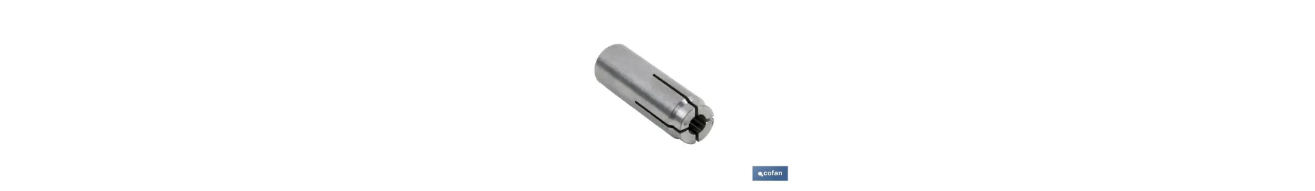 Taco de acero inoxidable de expansión por golpe | Medidas desde M-6 hasta M-10 | Fabricado en acero inoxidable con cono interio
