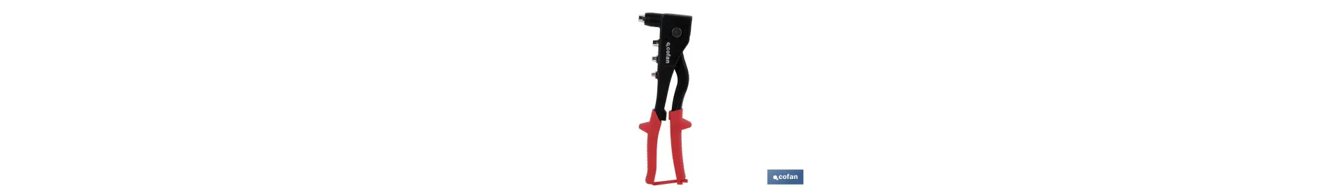 Remachadora profesional | Para remaches desde Ø 2,4 hasta Ø 4,8 / 5,0 mm | Para todo tipo de remaches