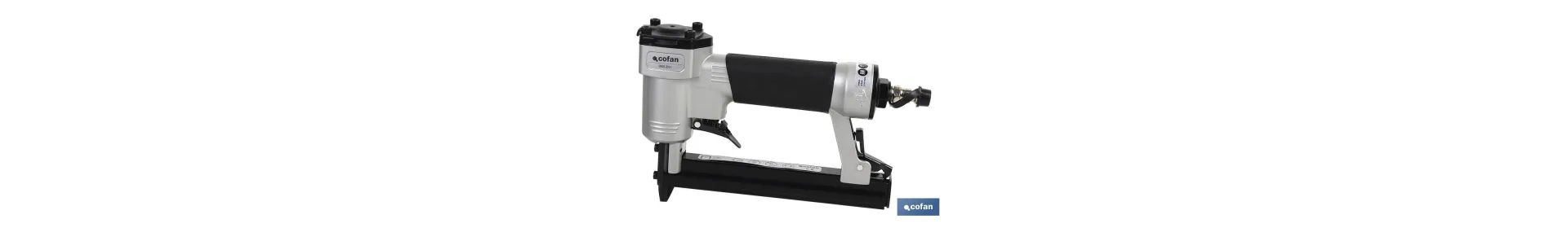 Grapadora Neumática | Para grapas modelo 80/6, 8, 10, 12, 14, 16 mm