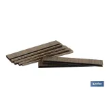 Caja de Grapas | Para Grapadora Neumática | Modelo 90/38mm | 3.000 piezas | Grapas para Grapadora de Aire a Presión