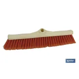 Cepillo industrial de polipropileno suave | Fibras despuntadas| Ancho de 50 cm