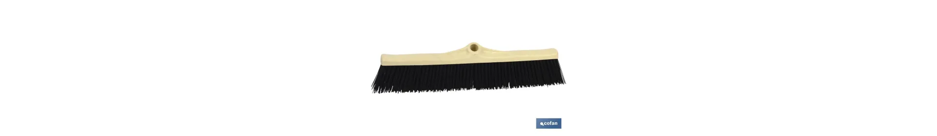 Cepillo industrial de polipropileno rígido | Fibras duras | Ancho de 60 cm