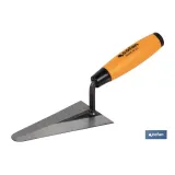 Paletín con punta redonda | Medidas: 130 mm de longitud | Para la construcción | Mango de goma