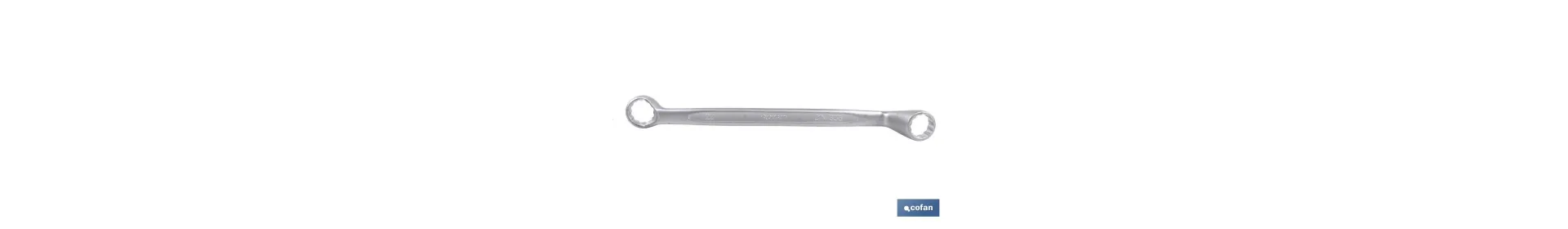 Llave de estrella doble acodada | Llave de doble boca | Medidas de la llave: 65-70 mm