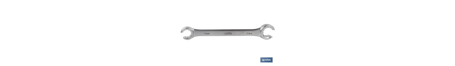 LLave abierta para racores | Doble boca reforzada | Modelo 8 x 10 hasta 30 x 32