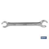 LLave abierta para racores | Doble boca reforzada | Modelo 8 x 10 hasta 30 x 32
