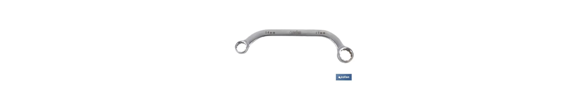 LLave de media Luna | Modelo 11 - 13 a 19 - 22 | Acero cromo vanadio