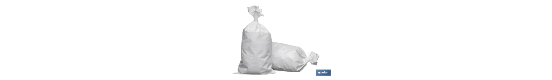 Pack de 10 sacos de Rafia | Modelo Retráctil | Medidas 50 x 80 cm