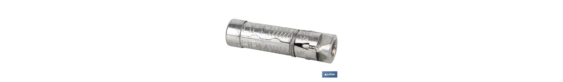 Cuerpo de Anclaje de zamak HPM | Medidas desde Ø 6 hasta 12 mm | Longitud desde 45 hasta 70 mm