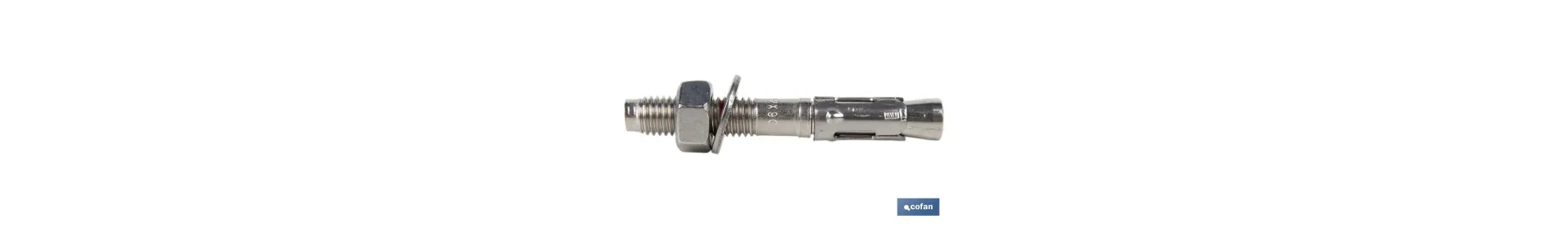 Taco macho de anclaje MTC | Acero inoxidable | Medidas desde  M-6 hasta M-16 mm