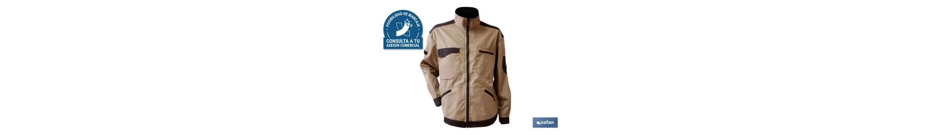 Chaqueta de Trabajo | Modelo Benz | Material 60% de Algodón y 40% Poliéster | Varios Colores