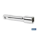 Alargadera Prolongador para llave de carraca | Carraca 1/4 | Medida 153 mm