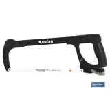 Arco de sierra | Tensión ajustable de metal | Medidas: 12 (300 mm) | 24 TPI