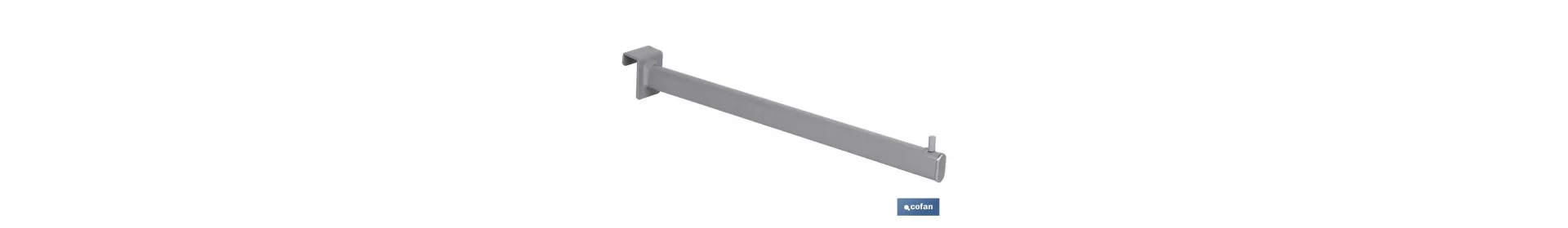 Percha recta ovalada de tubo (para barra de carga)
