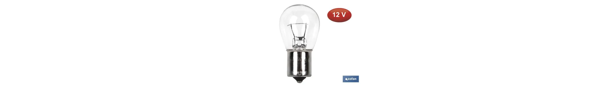 Lámpara P21W (BAU15s) 12 V (Descentrada)