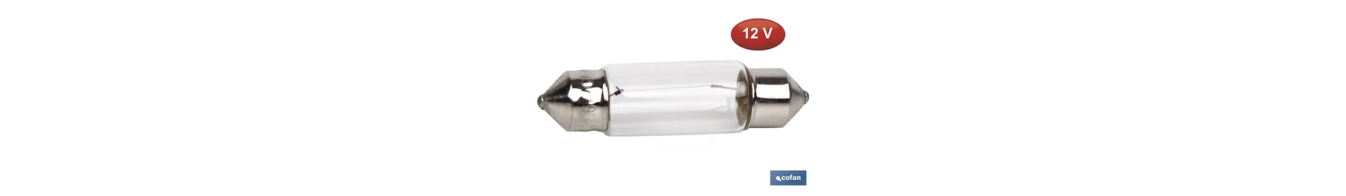 Lámpara plafonier C5W (11 x 38 mm) 12V