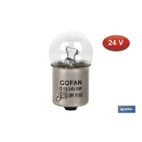 Lámpara piloto R5W (BA15s) 24 V