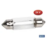 Lámpara plafonier C5W 24 V | Medida: 11 x 38 mm
