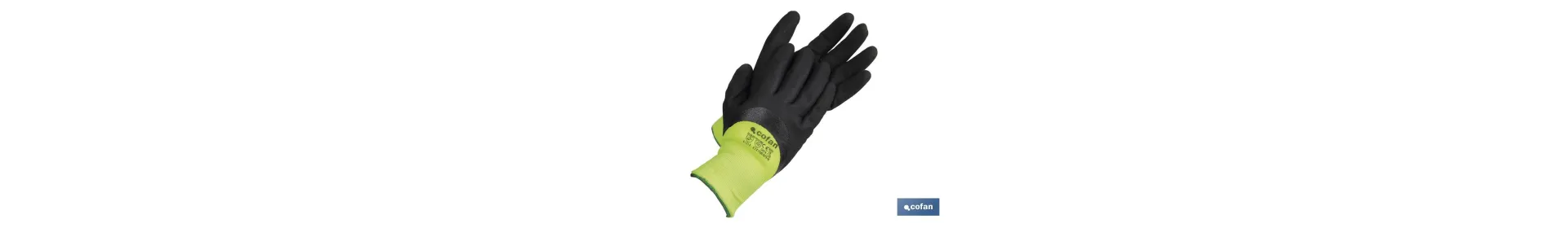 Guantes impregnados en nitrilo con espuma protectora contra el frío | Ideales para actividades a baja temperatura