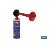 Bocina de aire comprimido | Contenido de 300 ml | Ideal para eventos deportivos o señalización acústica