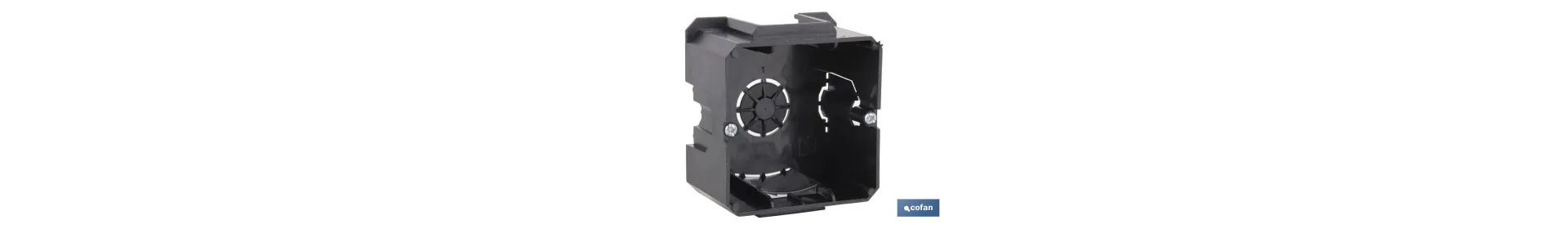 Caja de mecanismos de empotrar para varios elementos | Dispone de varias medidas | Universal y enlazable