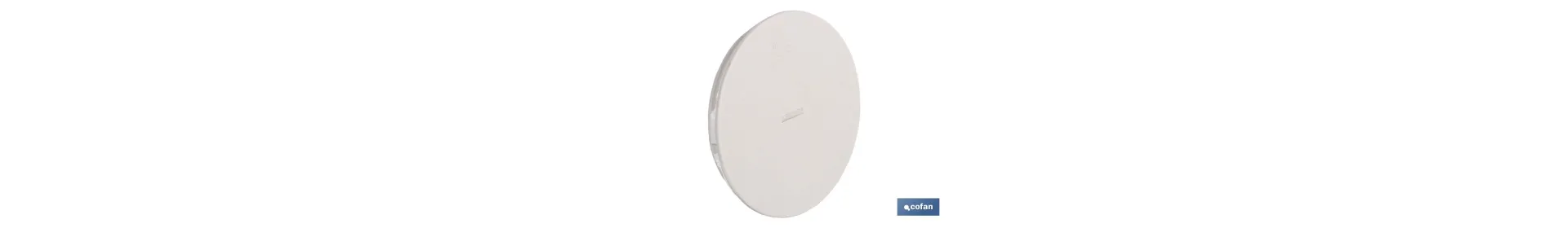 Tapa roscada | Apta para caja de empotrar de tubo ø 25 mm | Medidas 80 x 32 mm